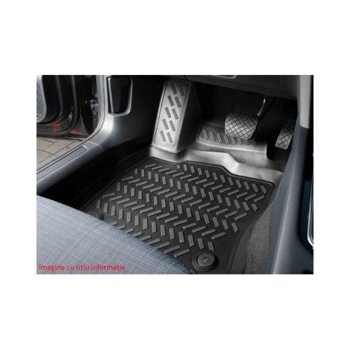 Covoare cauciuc tavita compatibile Dacia Duster III  E-Tech Full Hybrid / ECO- G 2024-> Cod: A80- X291 Automotive TrustedCars