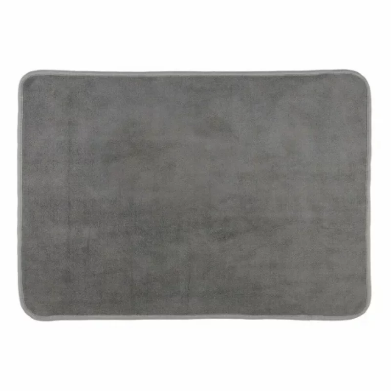 Laveta microfibra cu fata dubla Premium Quality - 40x70 cm - Gri/Albastru Garage AutoRide