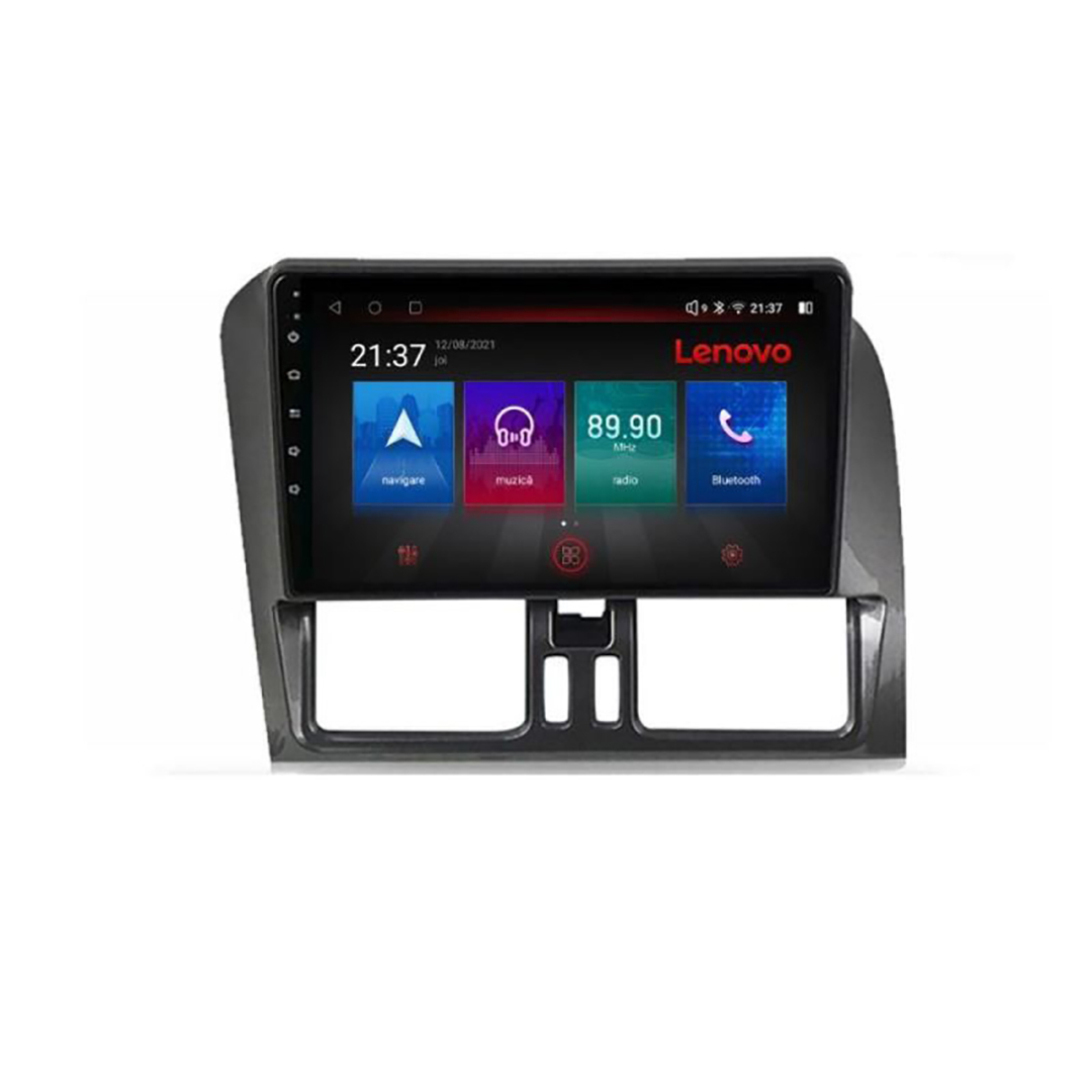 Navigatie Volvo XC60 2014-2018 Lenovo 8 core QLED 2K 4+64 360 Android Waze USB Navigatie Internet Youtube Radio CarStore Technology