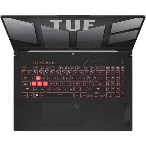 Laptop ASUS TUF Gaming A17 (2023) FA707NUG-HX180, AMD Ryzen 7 7445HS, 17.3 inch, RAM 16GB, SSD 1TB, nVidia GeForce RTX 4050 6GB, No OS, Mecha Grey NewTechnology Media
