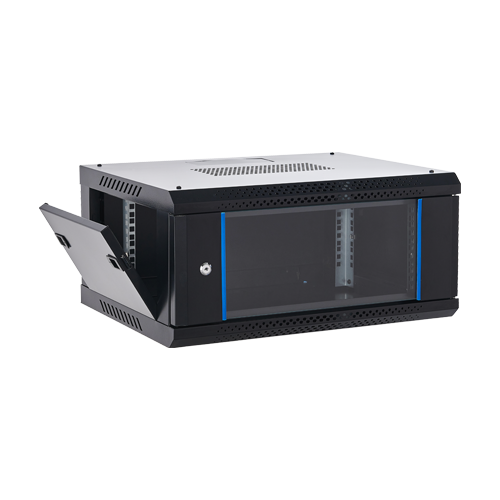 Rack perete 4U 19'' 600x450, negru, seria economica - ASYTECH Networking ASY-4U-6045WL SafetyGuard Surveillance