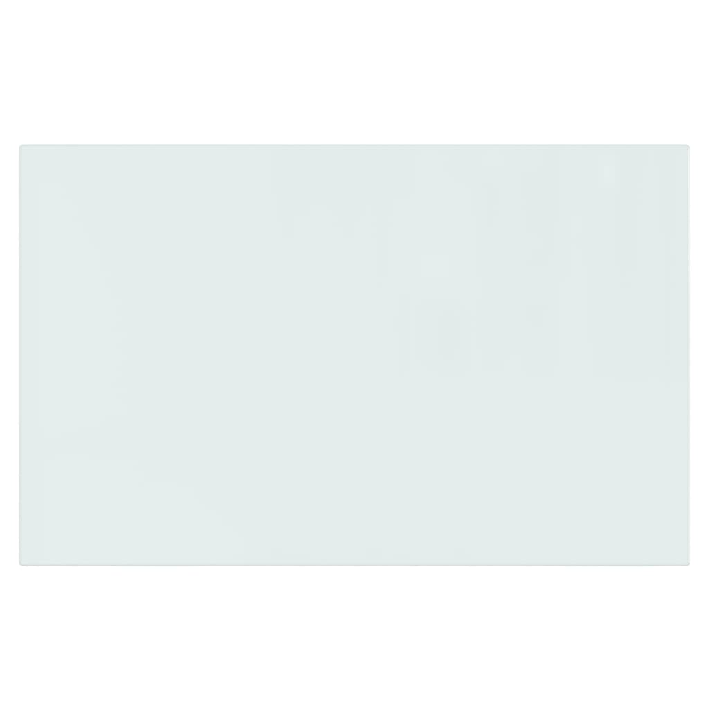 Placă de sticlă pentru șemineu, dreptunghiulară, 80x50 cm GartenMobel Dekor