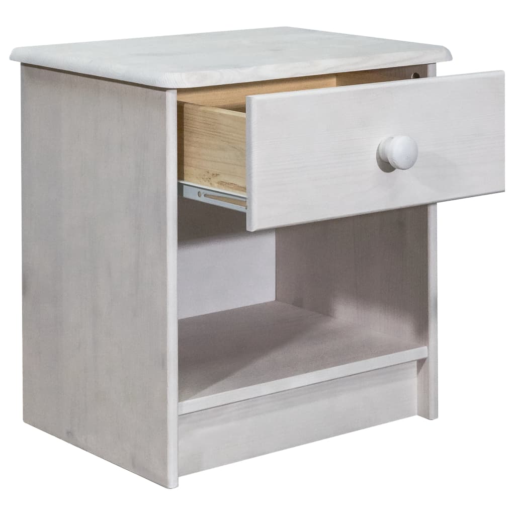 Noptieră, 41x30x42 cm, lemn masiv de pin GartenMobel Dekor