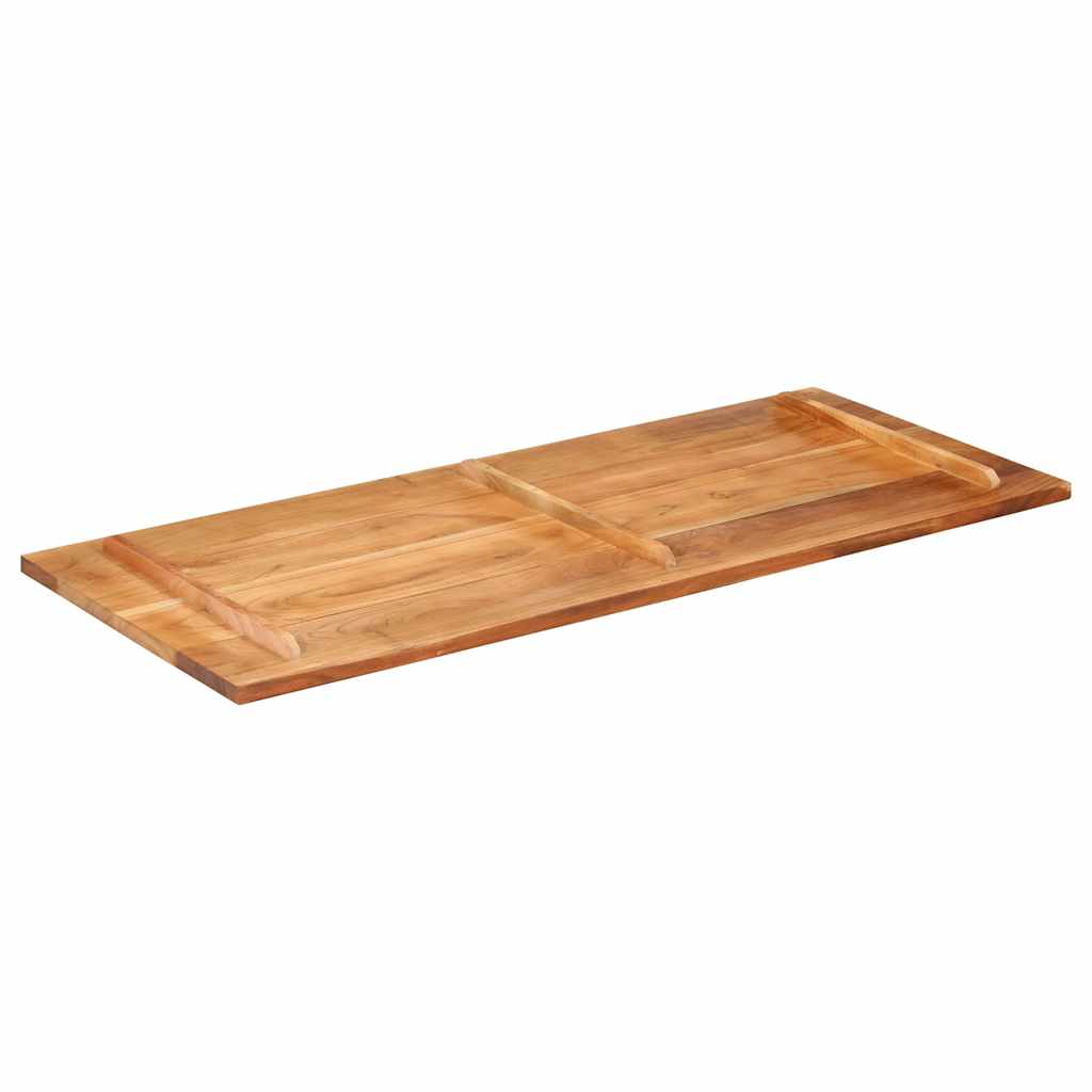 Blat de masă, 140x60x(2,5-2,7) cm, lemn masiv acacia GartenMobel Dekor
