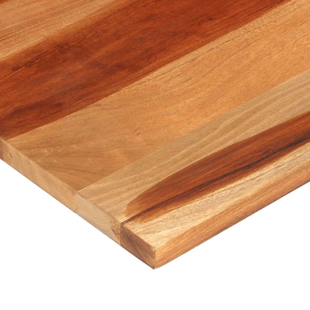 Blat de masă, 140x60x(2,5-2,7) cm, lemn masiv acacia GartenMobel Dekor