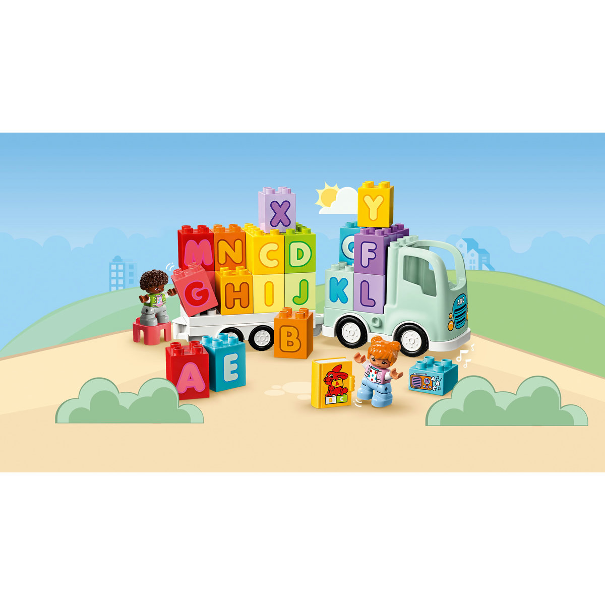 LEGO Camion cu alfabet Quality Brand