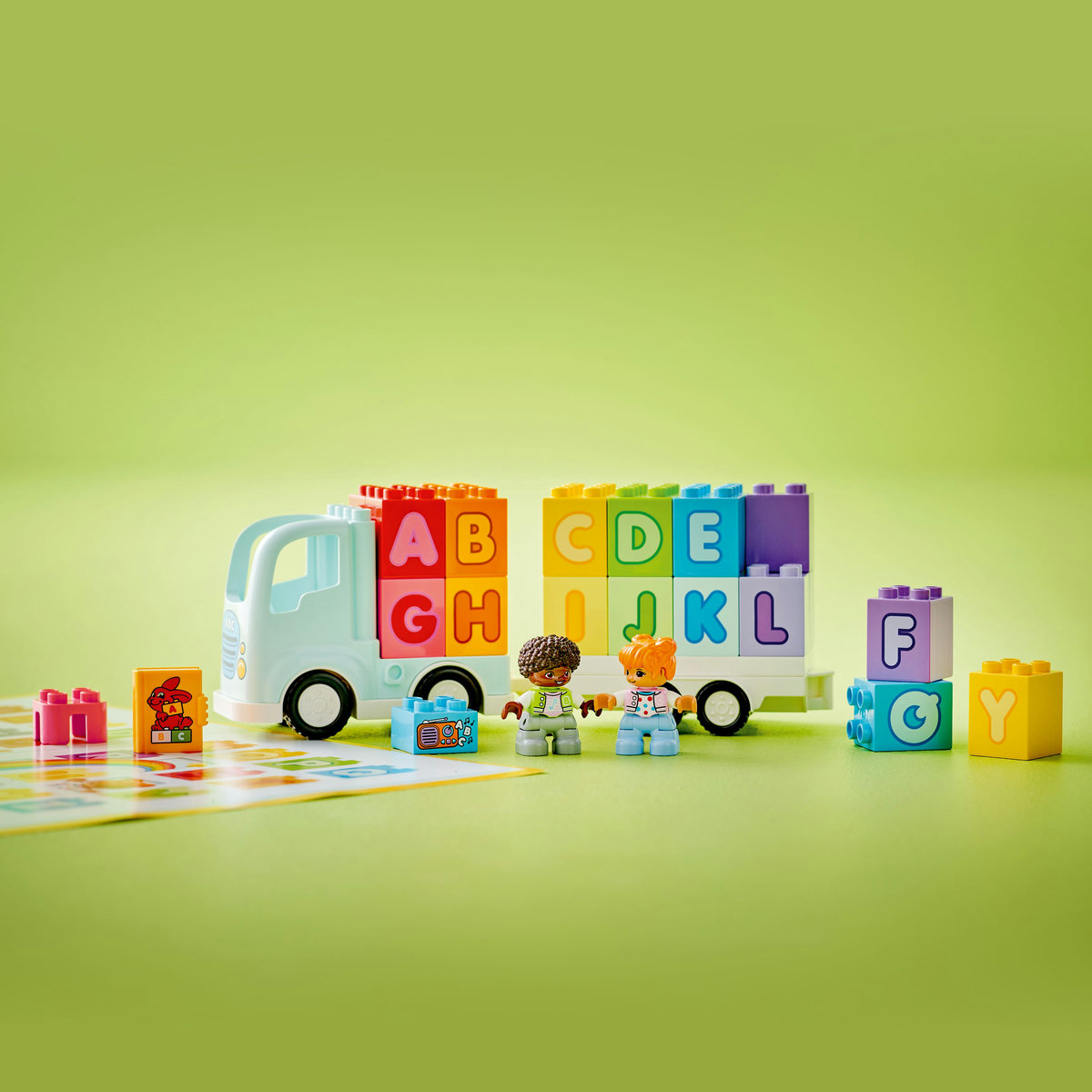 LEGO Camion cu alfabet Quality Brand