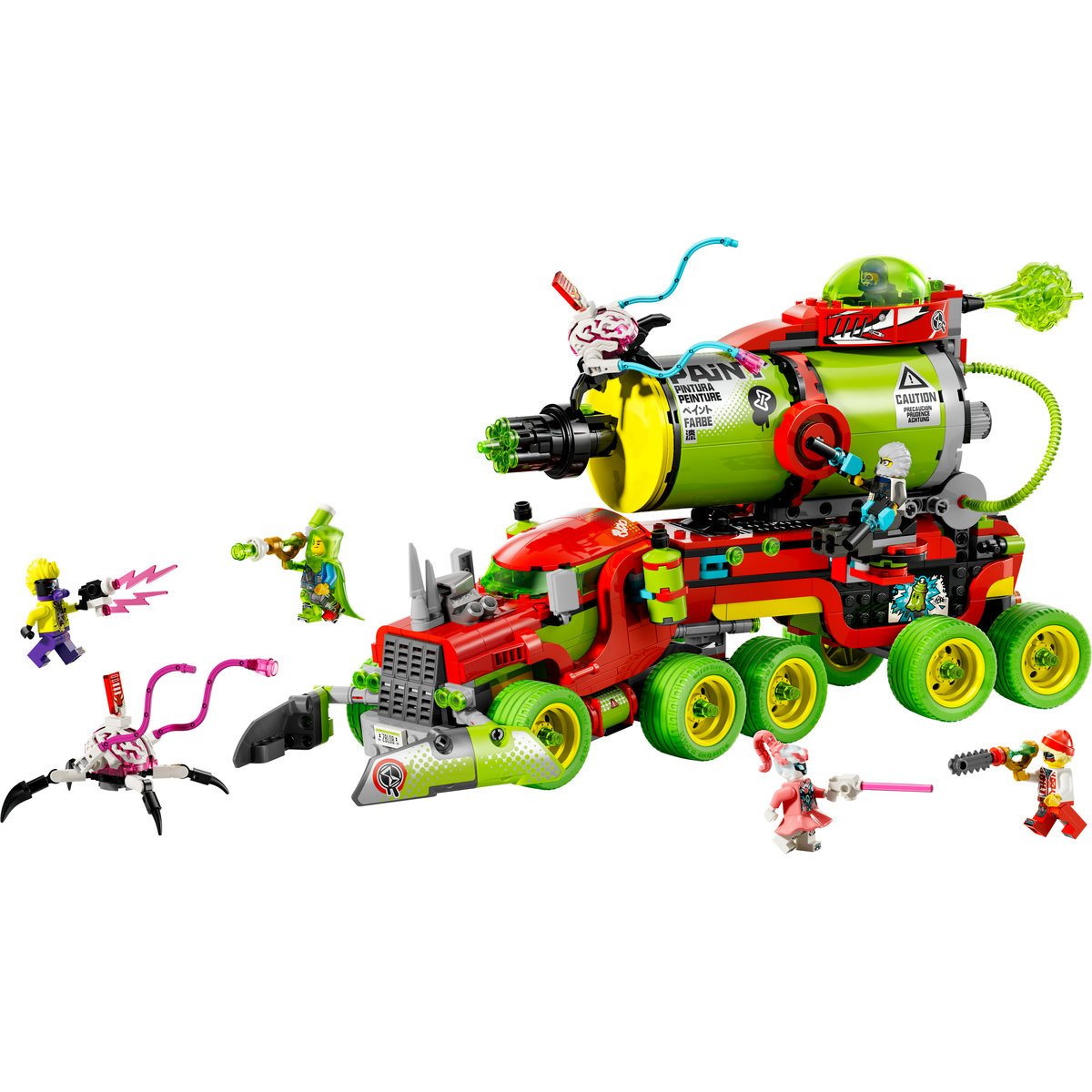 LEGO Camionul de vopsea spray al lui Mateo Quality Brand