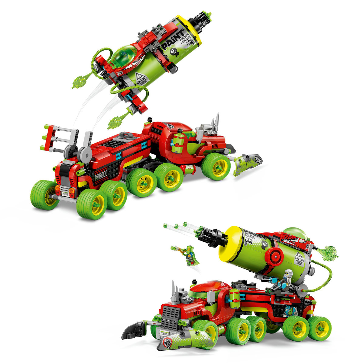 LEGO Camionul de vopsea spray al lui Mateo Quality Brand
