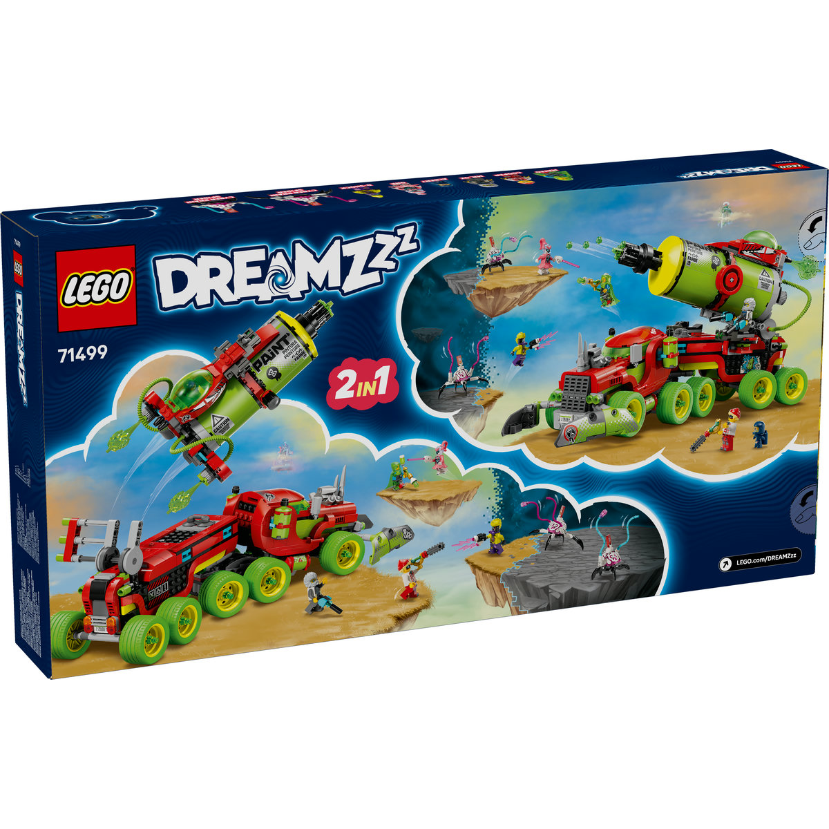LEGO Camionul de vopsea spray al lui Mateo Quality Brand