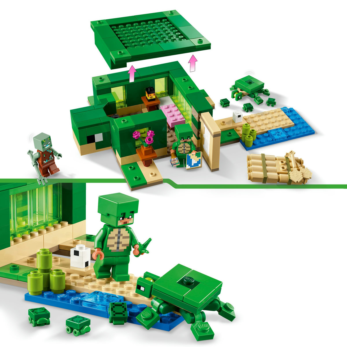 LEGO Casa de pe plaja testoaselor Quality Brand