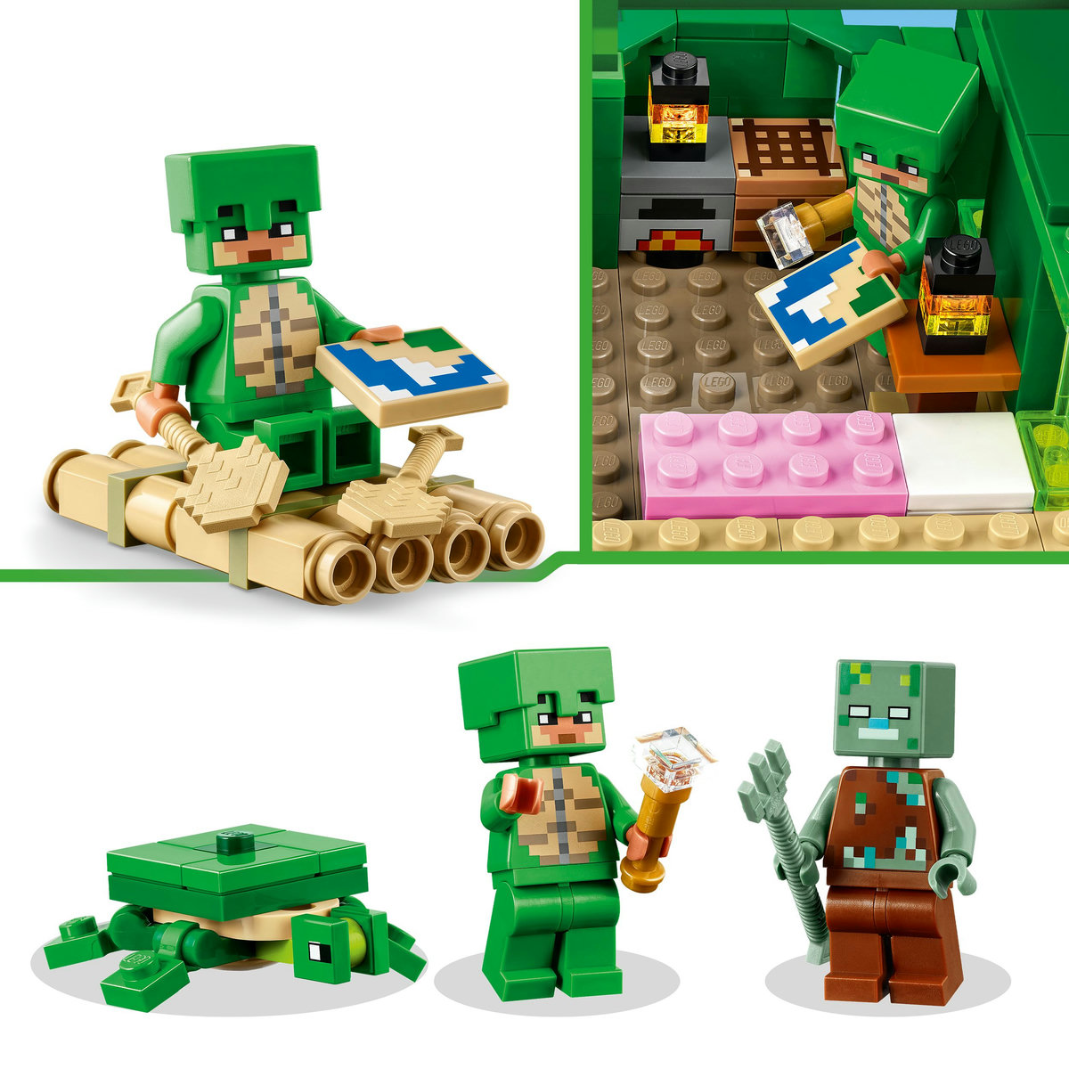 LEGO Casa de pe plaja testoaselor Quality Brand
