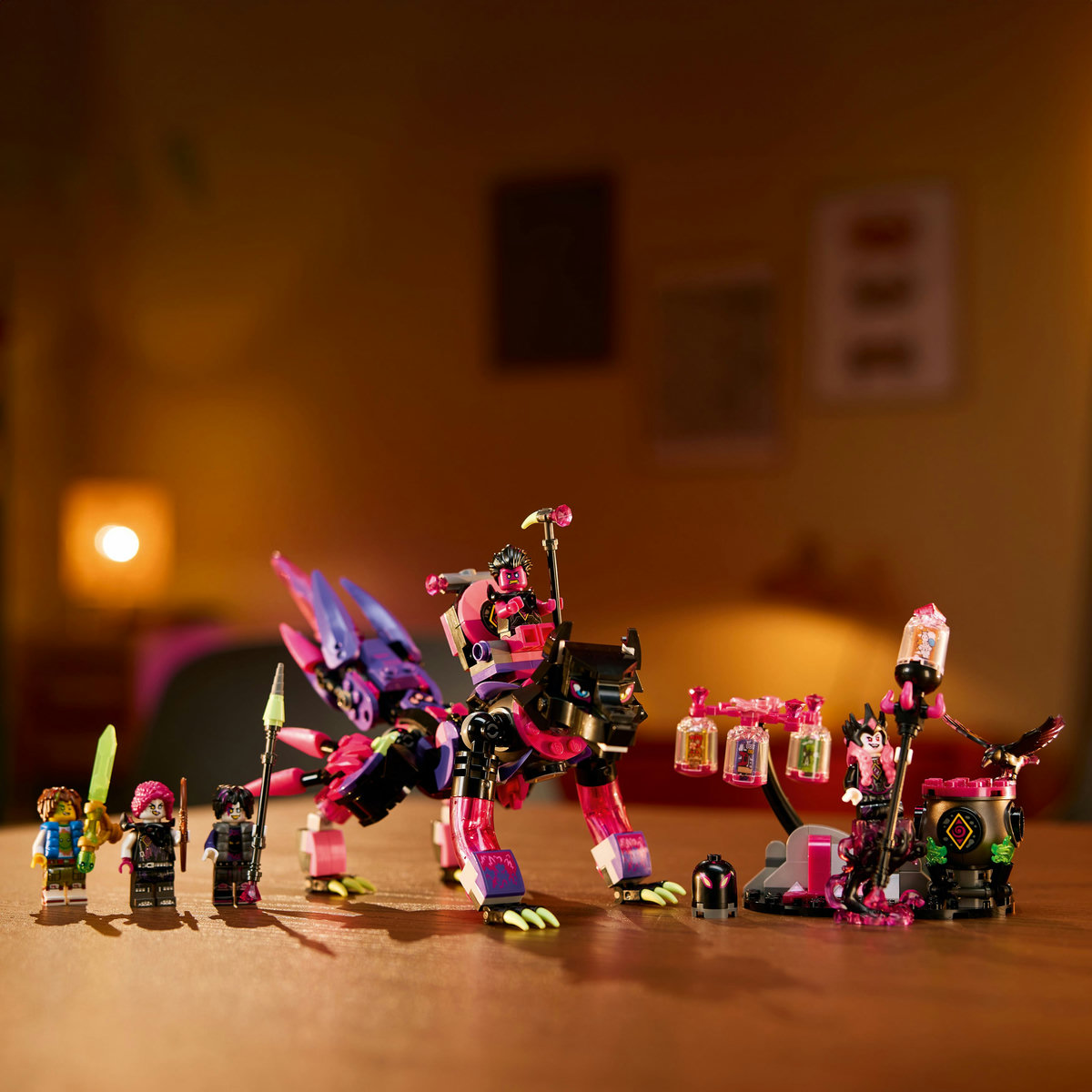 LEGO Creaturile de cosmar ale vrajitoarei din Never Quality Brand