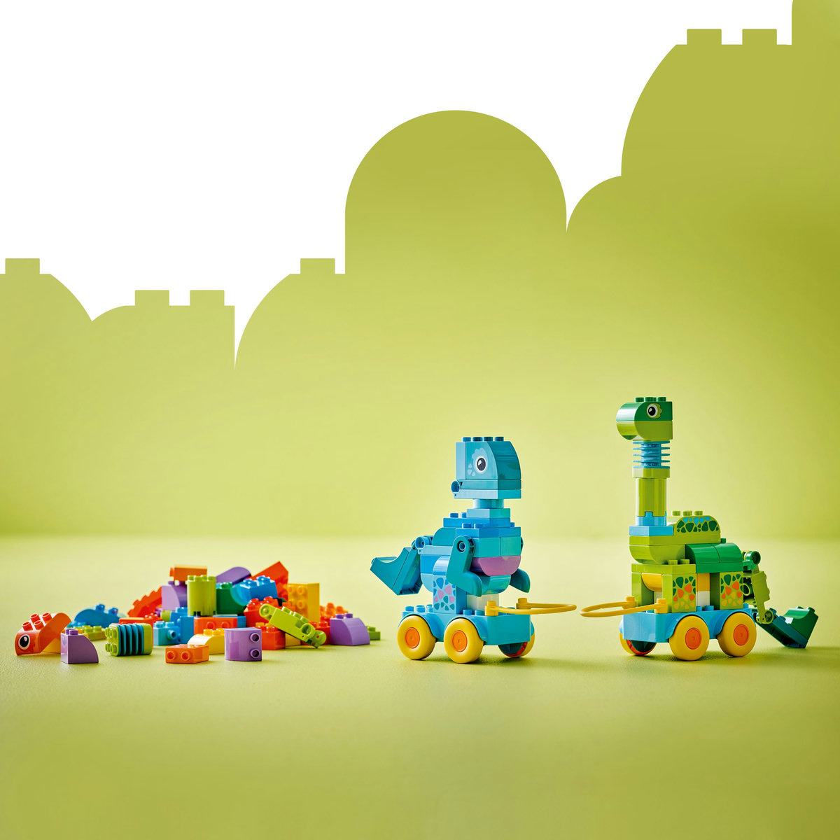 LEGO Dinozauri pe roţi 3 în 1 Quality Brand