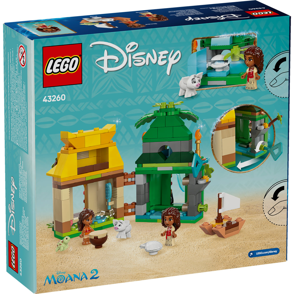 LEGO Distractie pe insula Moanei Quality Brand