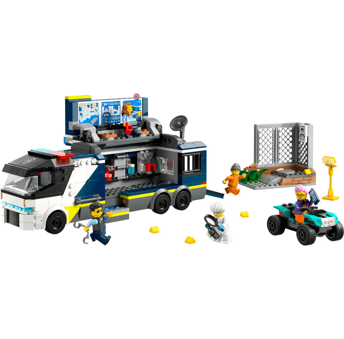 LEGO Laborator mobil de criminalistica Quality Brand