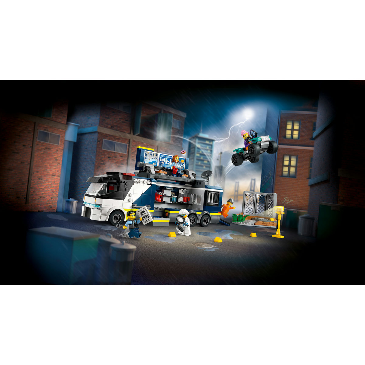 LEGO Laborator mobil de criminalistica Quality Brand