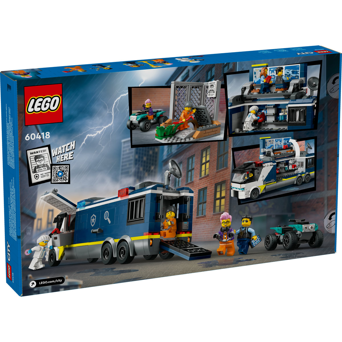 LEGO Laborator mobil de criminalistica Quality Brand