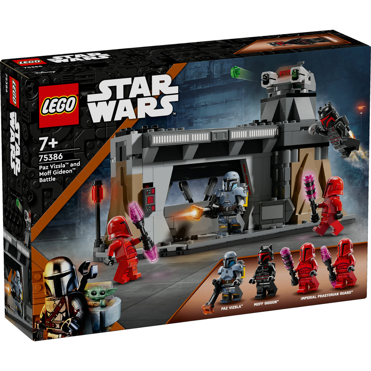 LEGO Lupta dintre Paz Vizsla™ si Moff Gideon™ Quality Brand
