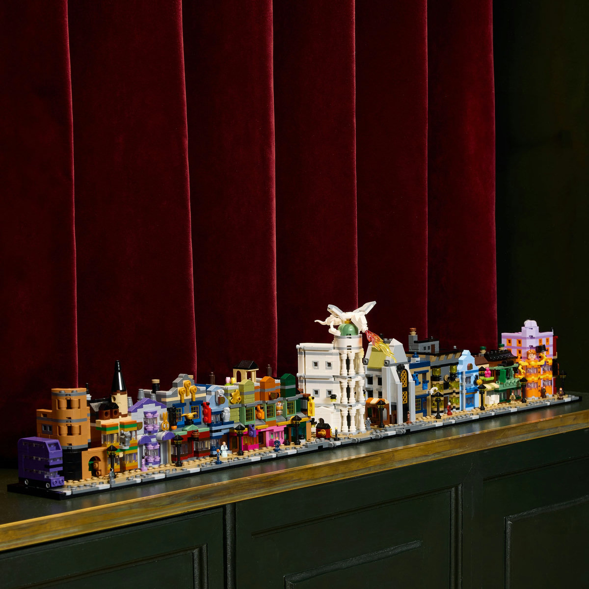 LEGO Magazine vrajitoresti pe Diagon Alley Quality Brand