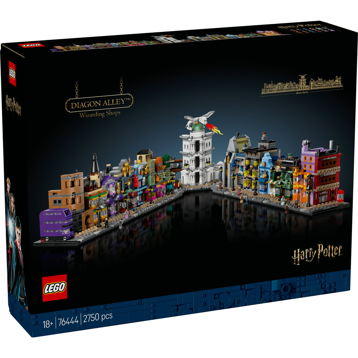 LEGO Magazine vrajitoresti pe Diagon Alley Quality Brand