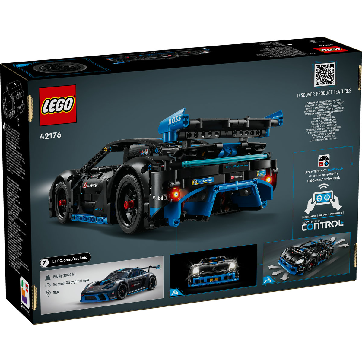 LEGO Masina de curse Porsche GT4 e-Performance Quality Brand