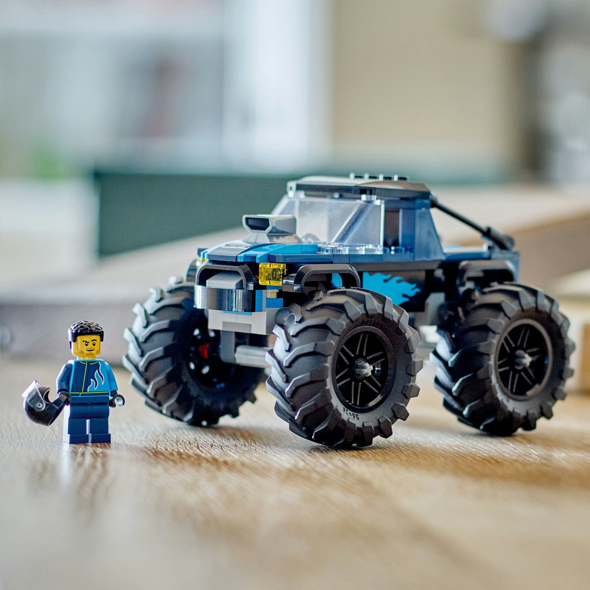 LEGO Monster truck albastru Quality Brand