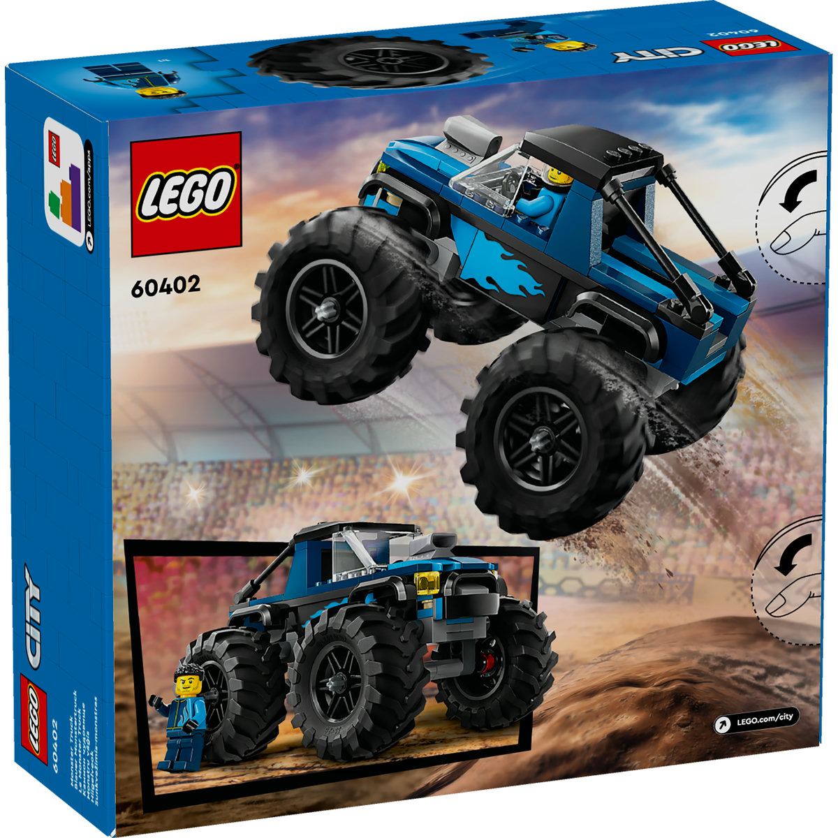 LEGO Monster truck albastru Quality Brand
