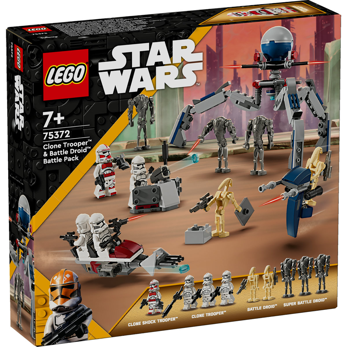 LEGO Pachet de lupta: Clone Trooper si droid de lupta Quality Brand