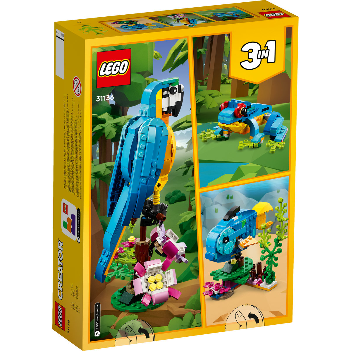 LEGO Papagal exotic Quality Brand