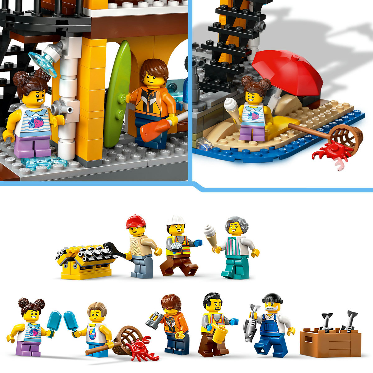 LEGO Port si nava de transport marfa Quality Brand