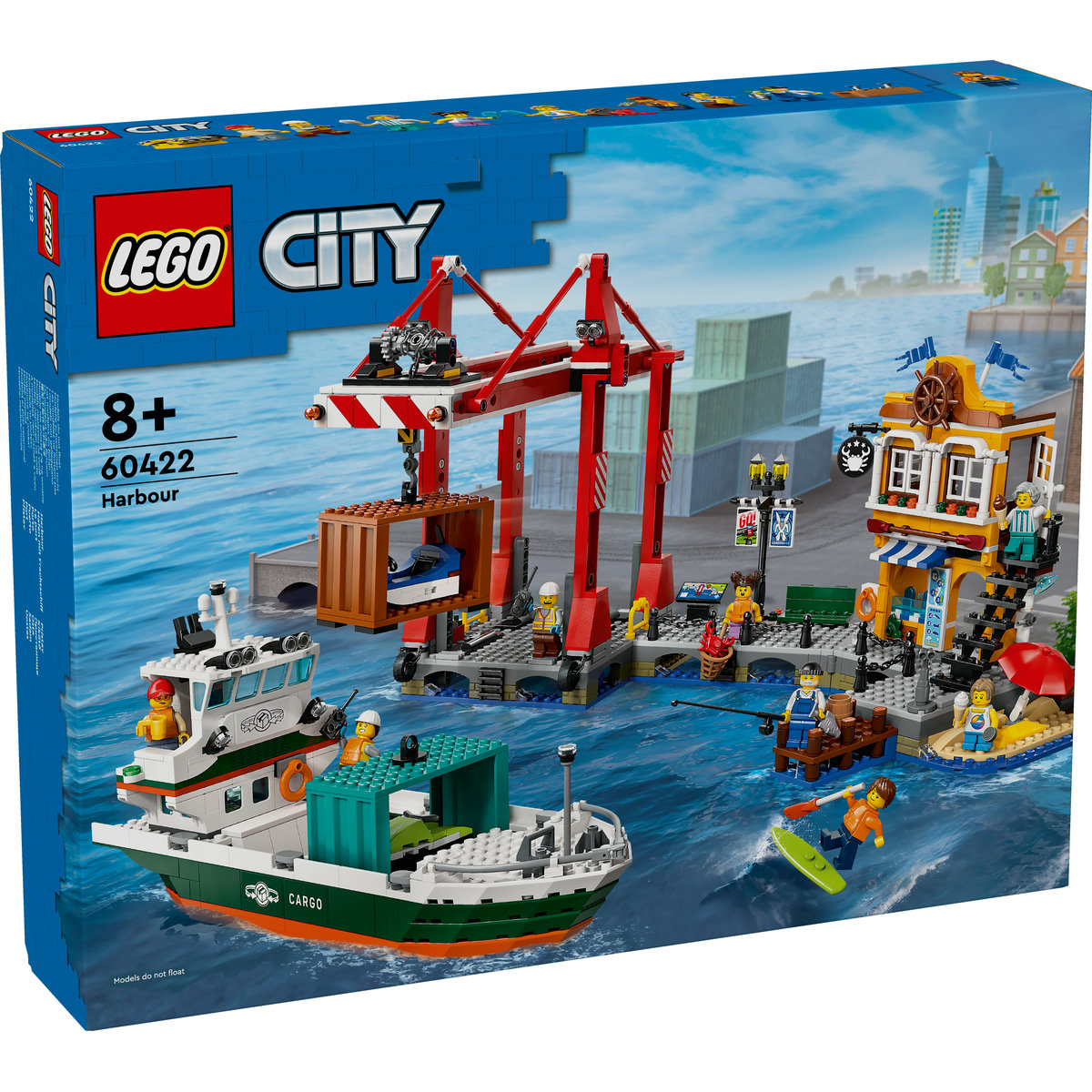 LEGO Port si nava de transport marfa Quality Brand