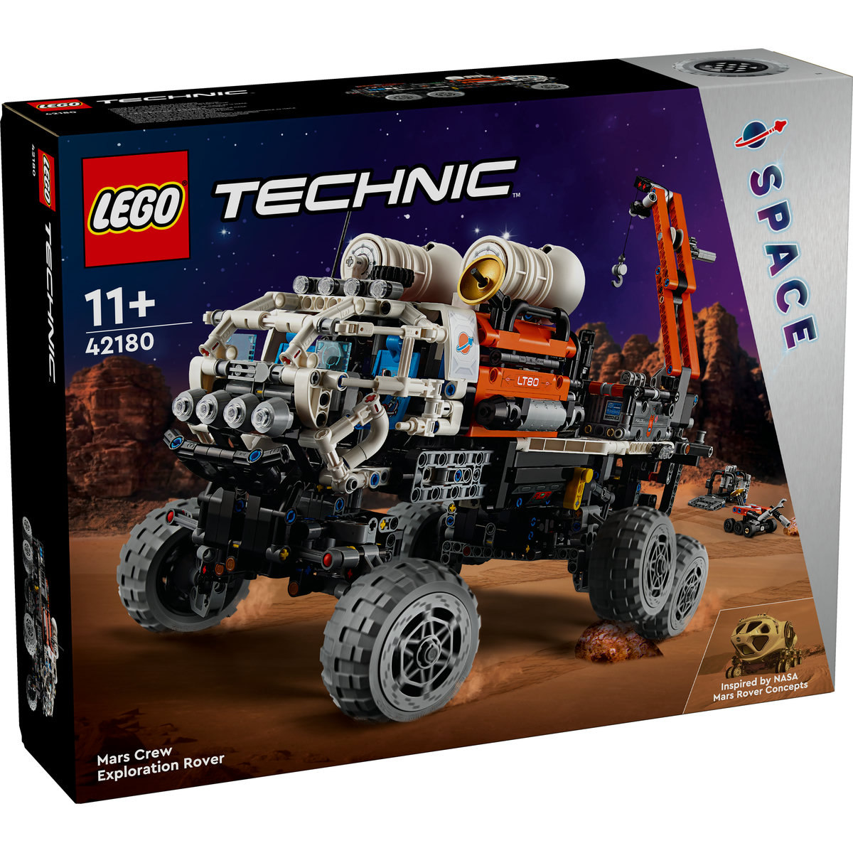 LEGO Rover de explorare pe Marte cu echipaj Quality Brand