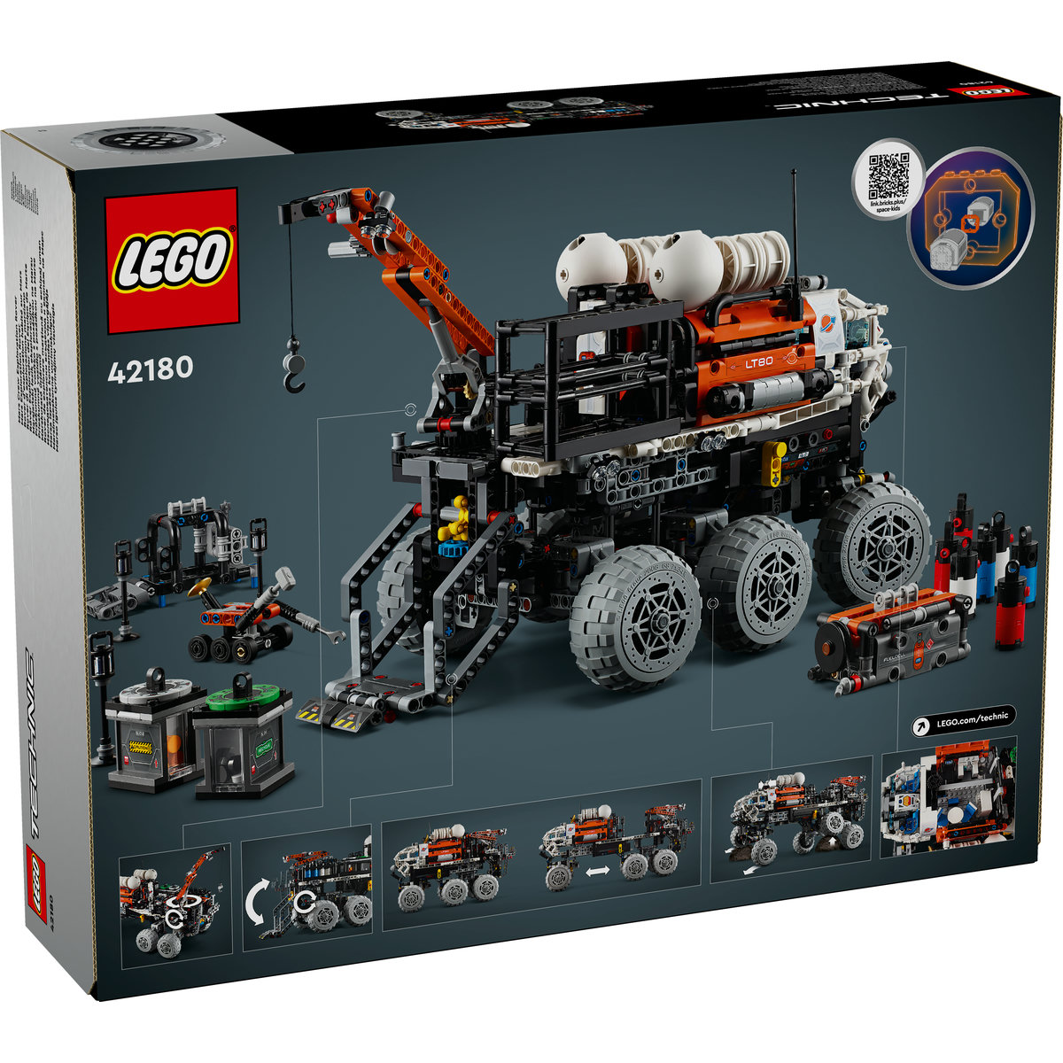 LEGO Rover de explorare pe Marte cu echipaj Quality Brand