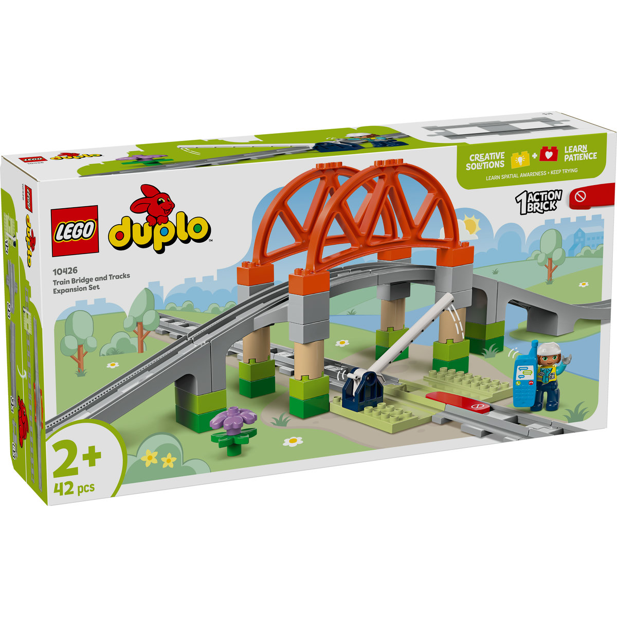LEGO Set de extindere Pod cu sine de cale ferata Quality Brand