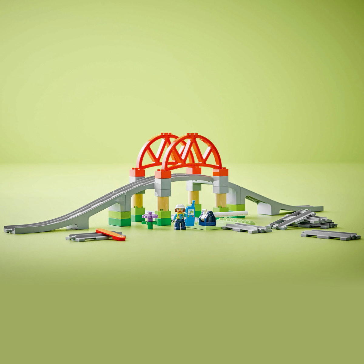 LEGO Set de extindere Pod cu sine de cale ferata Quality Brand