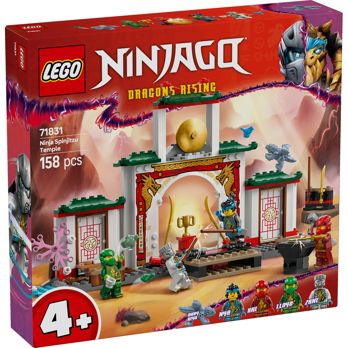 LEGO Templul Spinjitzu al luptatorilor ninja Quality Brand