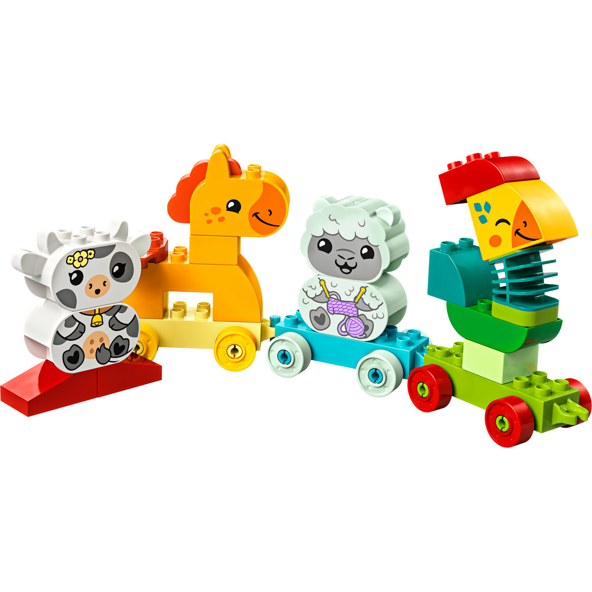 LEGO Tren cu animale Quality Brand