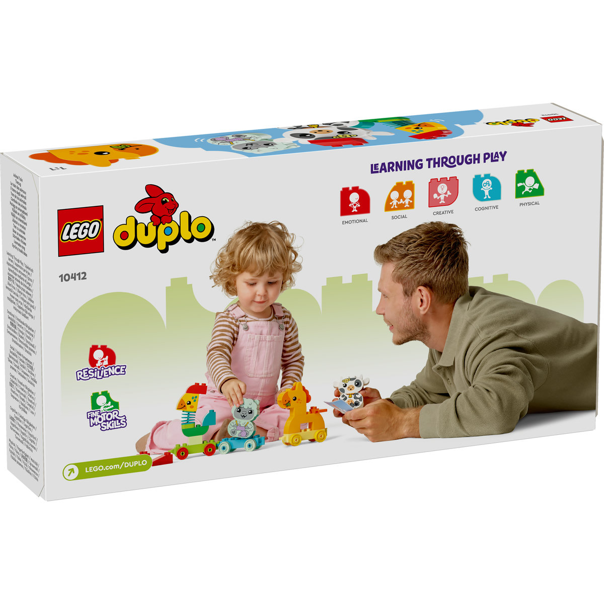 LEGO Tren cu animale Quality Brand