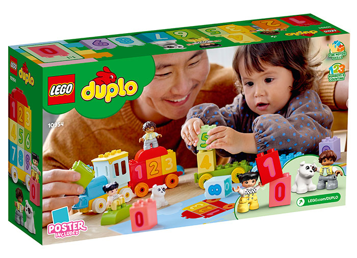 LEGO Trenul cu numere – Invatam sa numaram Quality Brand