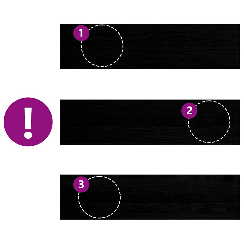 Trepte de scară 20 buc maro închis lemn masiv de stejar GartenMobel Dekor