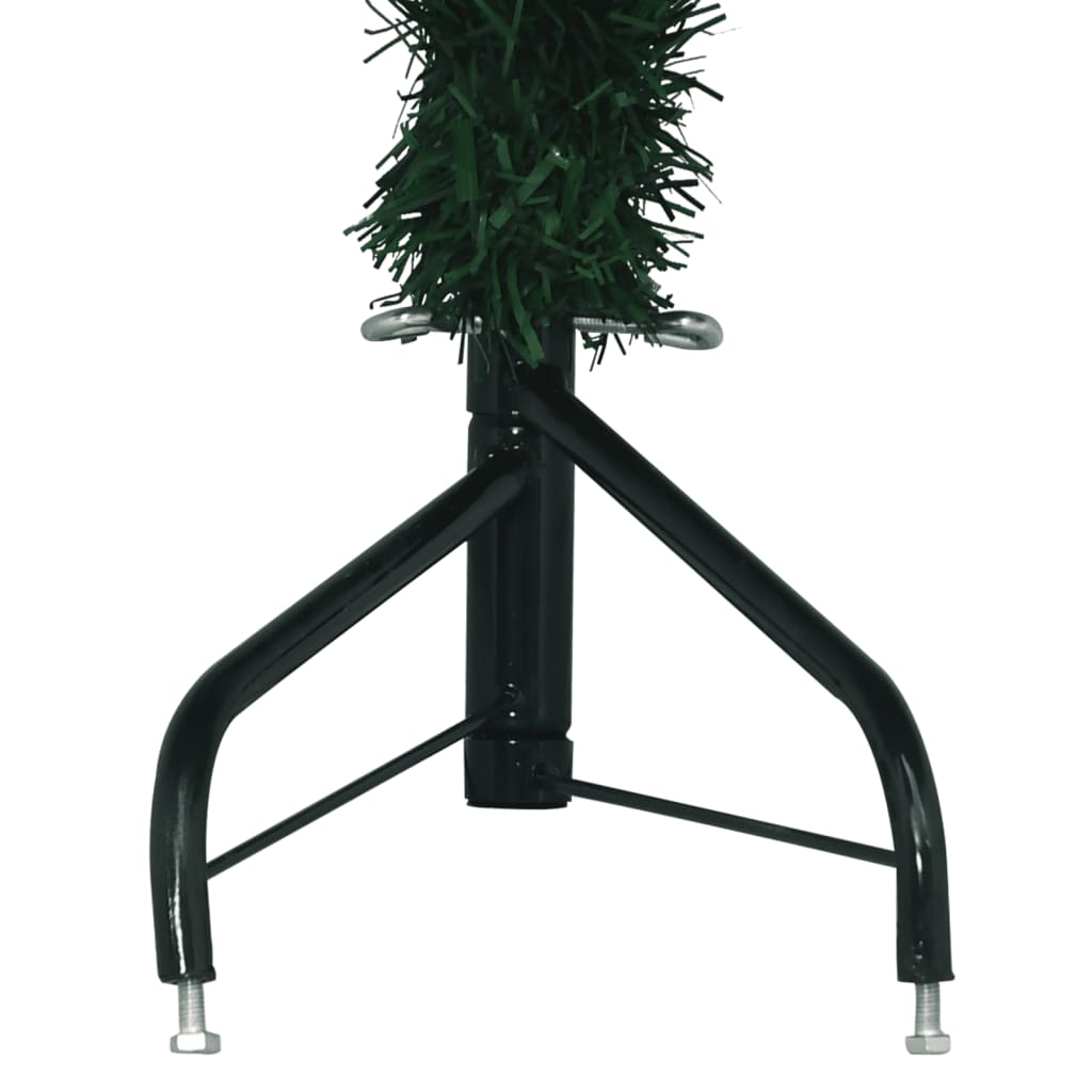 Brad de Crăciun artificial de colț, verde, 240 cm, PVC GartenMobel Dekor