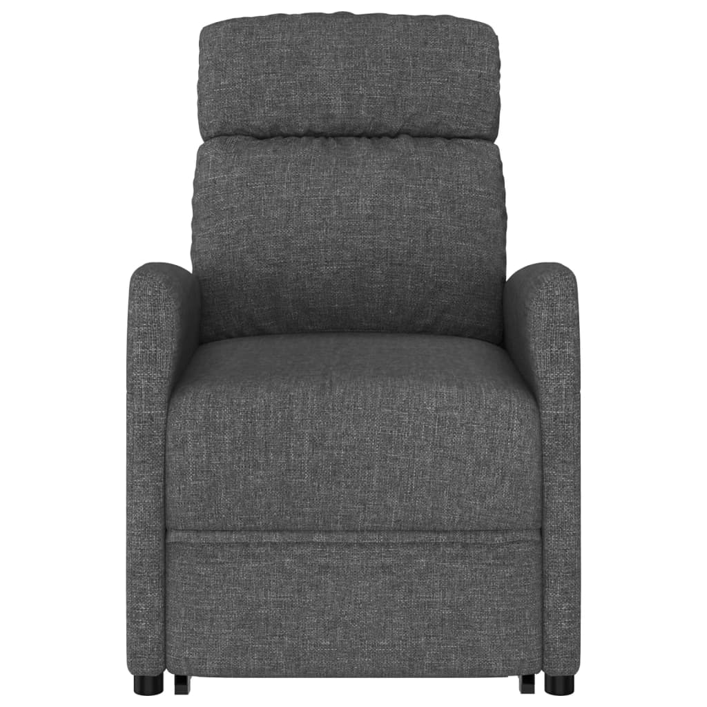 Fotoliu cu ridicare, gri închis, textil GartenMobel Dekor