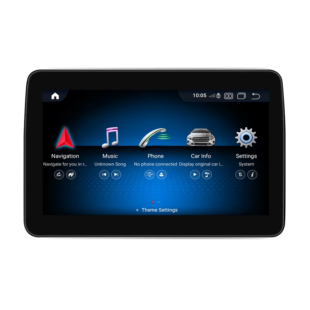 Tetiera dedicate Mercedes 2024- GLS GLE G control functii originale TRAVEL-BENZ-2024 CarStore Technology