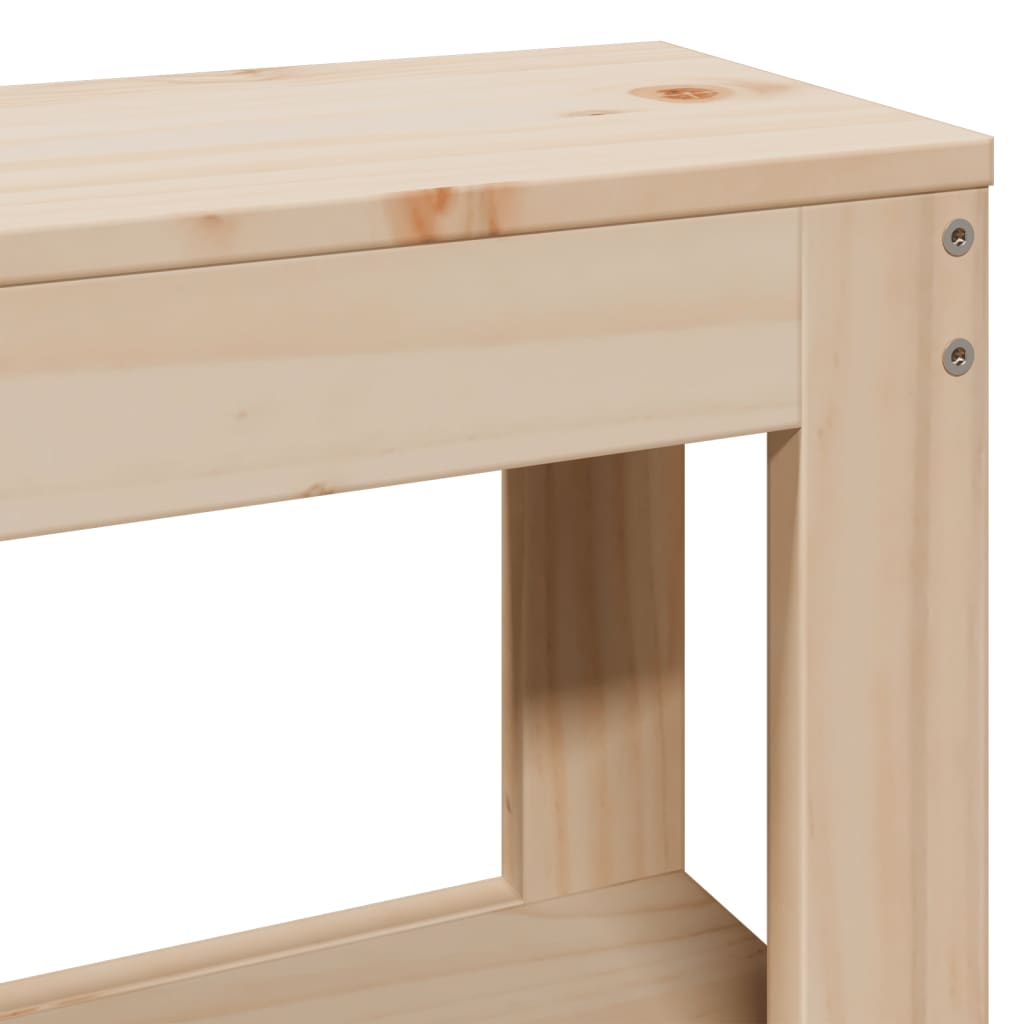 Cadru de pat fără saltea, 140x200 cm, lemn masiv pin GartenMobel Dekor