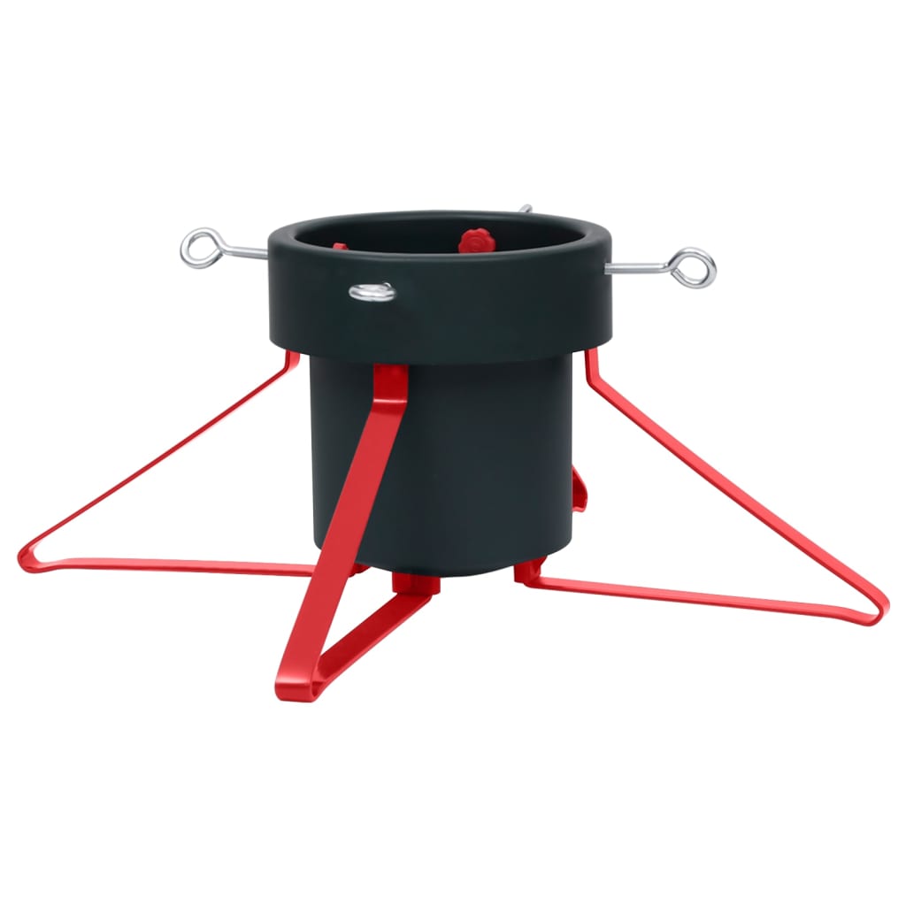 Suport brad de Crăciun, verde și roșu, 46x46x19 cm GartenMobel Dekor