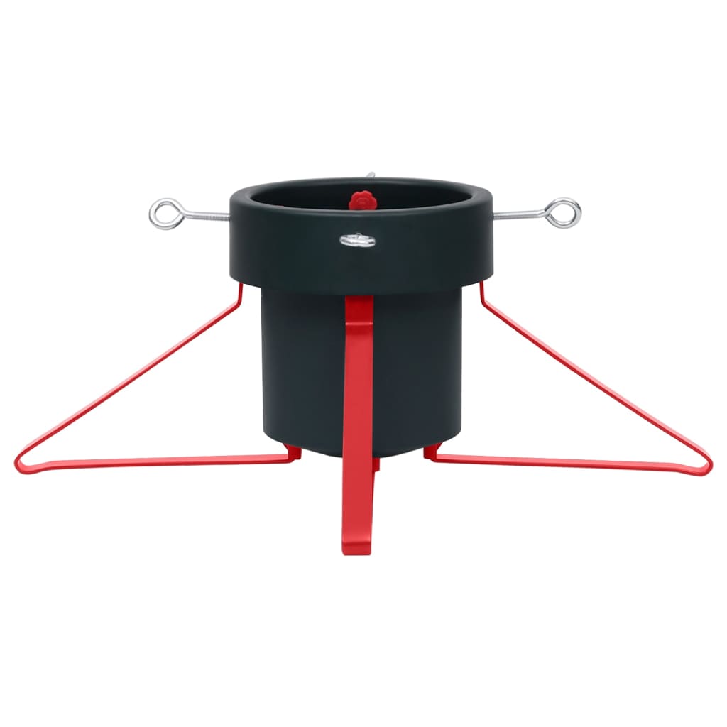 Suport brad de Crăciun, verde și roșu, 46x46x19 cm GartenMobel Dekor