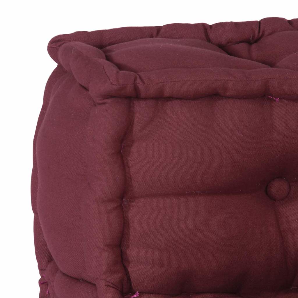 Canapea modulară Manual 3 pcs Bordo 70 x 70 x 56 cm țesătură GartenMobel Dekor