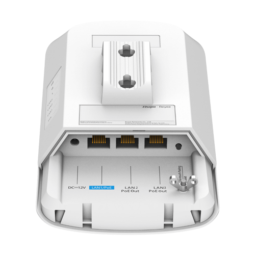 Bridge wireless 5GHz, 867Mbps, 13 dBi, 3 km, PoE IN/OUT, Cloud Management - Ruijie RG-EST330F-P SafetyGuard Surveillance
