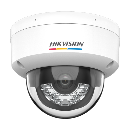 Camera IP 4MP, lentila 2.8mm, IR 30m, WL 30m ColorVu3, Mic., IK08 - HIKVISION DS-2CD1147G3H-LIU-2.8mm SafetyGuard Surveillance